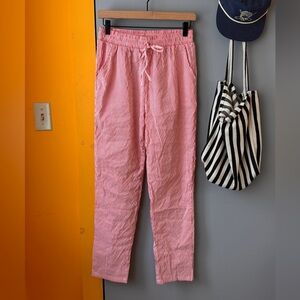 🎅 3/$15 SALE COVERGIRL Red and White Striped Pajama Pants S